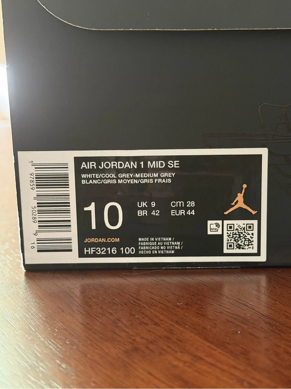 Air Jordan 1 Mid SE “Cool Grey” - Picture 6 of 6
